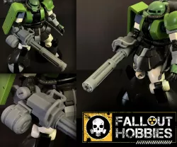1/100 1/144 Mecha Gatling Cannon Arm