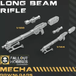1/100 1/144 Mecha Long Beam Rifle