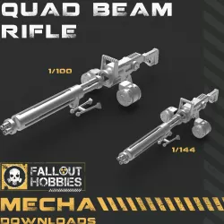 1/100 1/144 Mecha Quad Beam Rifle