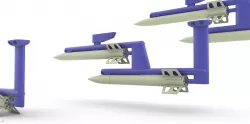 1/48 1/72 1/32 1/24 1/16 OERLIKON RACKS AND ROCKETS for spanish Hispano Aviacion HA 1112 buchon scale models conversion
