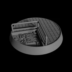 10x 32mm SciFi / Industrial / AdMech Bases for Warhammer 40k | Necromunda | Infinity | Fallout