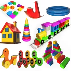 25 3D Models Toys Collection