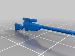28mm Wastefall Sniper rifle