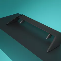 326 power style spoiler 1/64 Hot wheels