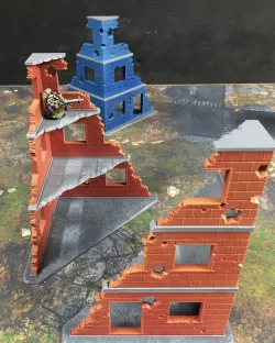 3D Printable E-Zee-Storage Ruins