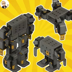 3D Printed Robot Kit for Arduino #YouMakeRobots