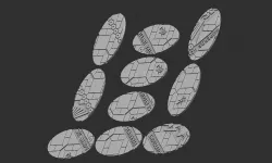 60x35 Oval Base Tops - Imperial Palace