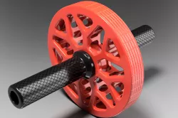 Ab exercise roller wheel