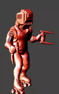 Adroid Roler Warrior