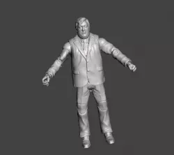 AEW WWE Paul Bearer BAF .stl .obj
