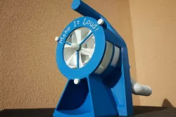 Air Raid Siren - hand crank version
