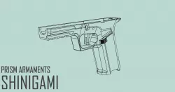 Airsoft G17 "Shinigami" Frame