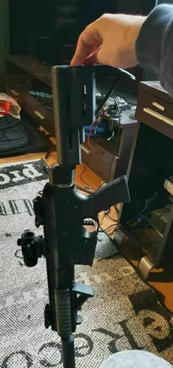 AIRSOFT M4 STOCK/SSG STOCK for drone LIPO