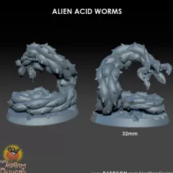 Alien Acid Worms