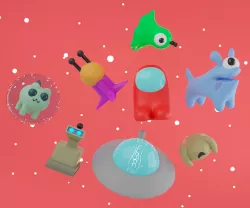 Among us 8 pack Pets!