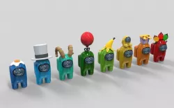 Among Us Base and Collection 3 Free Download smooth high quality