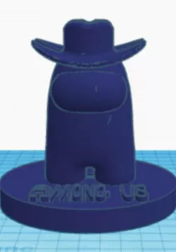 Among Us Cowboy Hat - Charging Dock