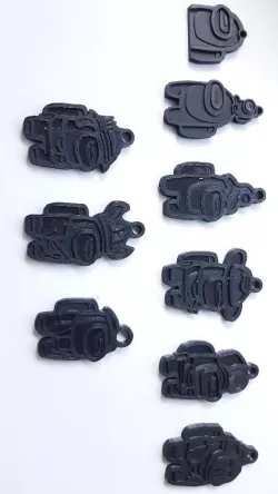 Among Us Key Chain