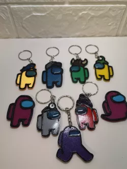 Among US Pack Keychain