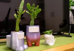Among Us planter pot / vase 3 models!