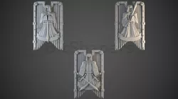 Angels of Hell Tower Shields