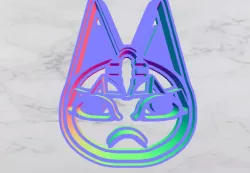 Animal Crossing cookie cutter - Ankha