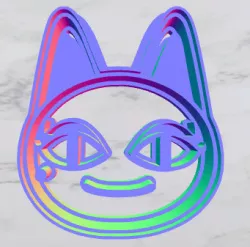 Animal Crossing cookie cutter - Olivia