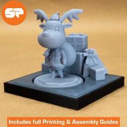 Animal Crossing Jingle 3D Model - STL file for 3d Printing -  3d Printable Animal Crossing New Horizons Figure