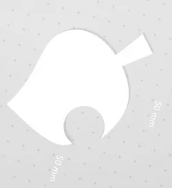 Animal Crossing New Horizons, New leaf. Leaf logo