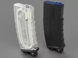 AR15 airsoft magazine (midcap) 140bbs / Механа для AR15 на 140 шаров