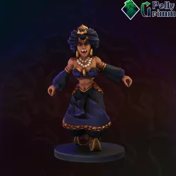 Arabian Vampire Queen. Tabletop miniature