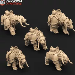 Armored Polar Bear Mount