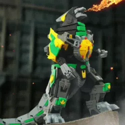 ARTICULATED DRAGONLORD (not Dragonzord) - NO SUPPORT