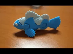 Articulated Fish 3d Puzzle