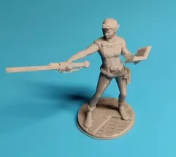 Artificer Render Elf Miniature (female)