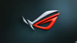Asus ROG logo keychain