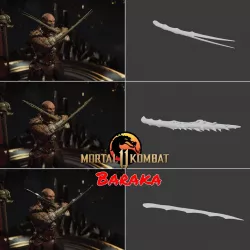 Baraka bone blades from Mortal Kombat 11