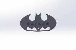BATMAN defense keychain
