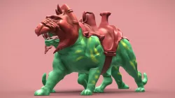 Battle Cat & Cringer - 1982 version - Printable