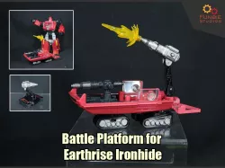 Battle Platform for Transformers Earthrise Ironhide