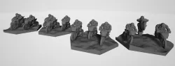Battletech Motorized Infantry Motorbikes