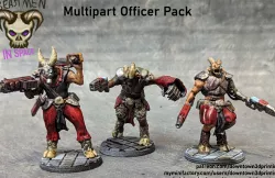 Beastmen in Space! Multipart Officer Pack