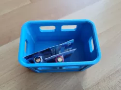 Beer crate empty crate storage stackable