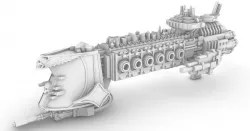 BFG Imperial Inquisition Dauntless Light Cruiser