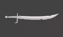 Bilge Rat Cutlass 3D Model