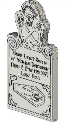 Billy Butcherson Tombstone (Hocus Pocus)