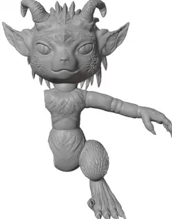 BJD cute chibi dragon