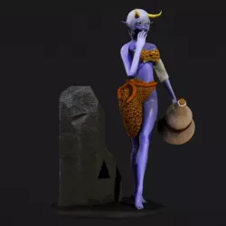 Blue Oni - World of witchcraft & Wizardry