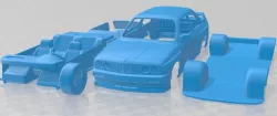 BMW M3 E30 1985 Printable Car