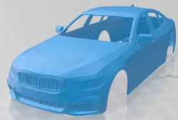 BMW M5 G30 Sedan Performance 2017 Printable Body Car